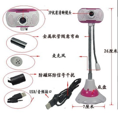 【產家批發 高清無驅數碼 彩心帶麥攝像頭】價格,廠家,圖片,數碼攝像頭,汕頭市潮陽區和平旺選電子產品經營部-